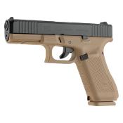 PISTOLET GLOCK 17 GEN5 FRENCH COYOTE 9mm PAK AVEC MALLETTE OFFICIELLE GLOCK